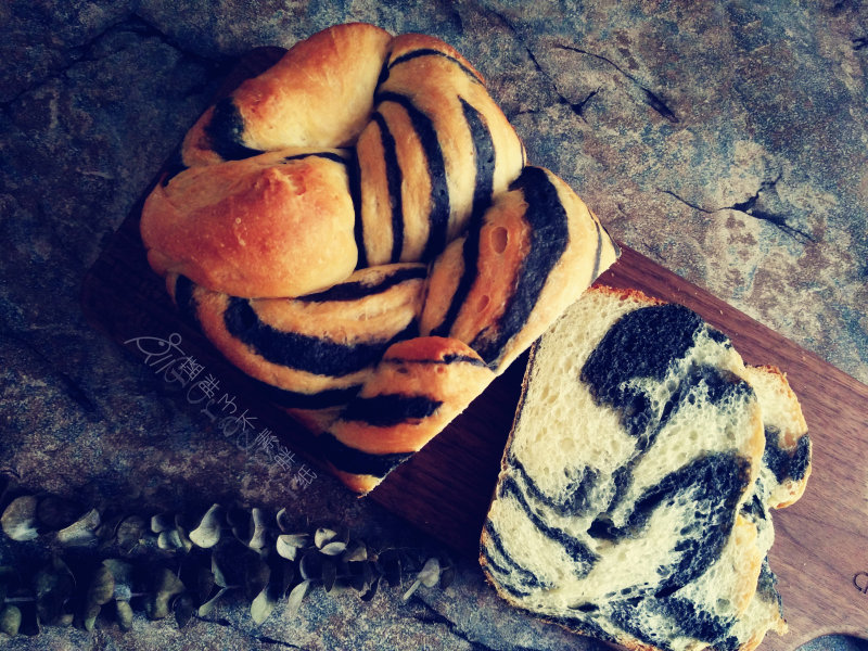 Zebra Toast (Bread Machine Version)