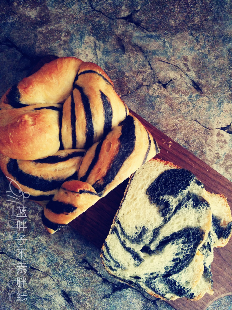 Zebra Toast (Bread Machine Version)