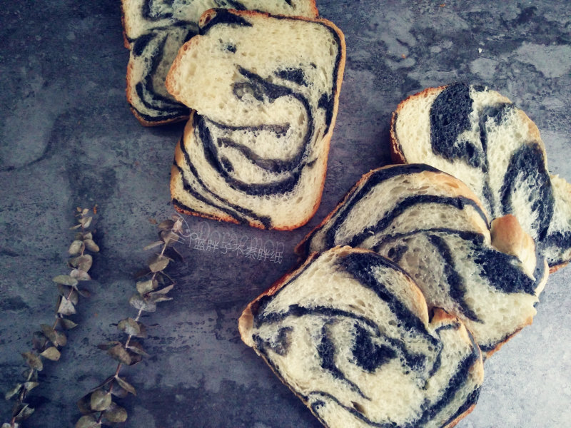 Zebra Toast (Bread Machine Version)