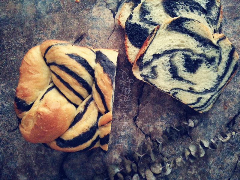 Zebra Toast (Bread Machine Version)