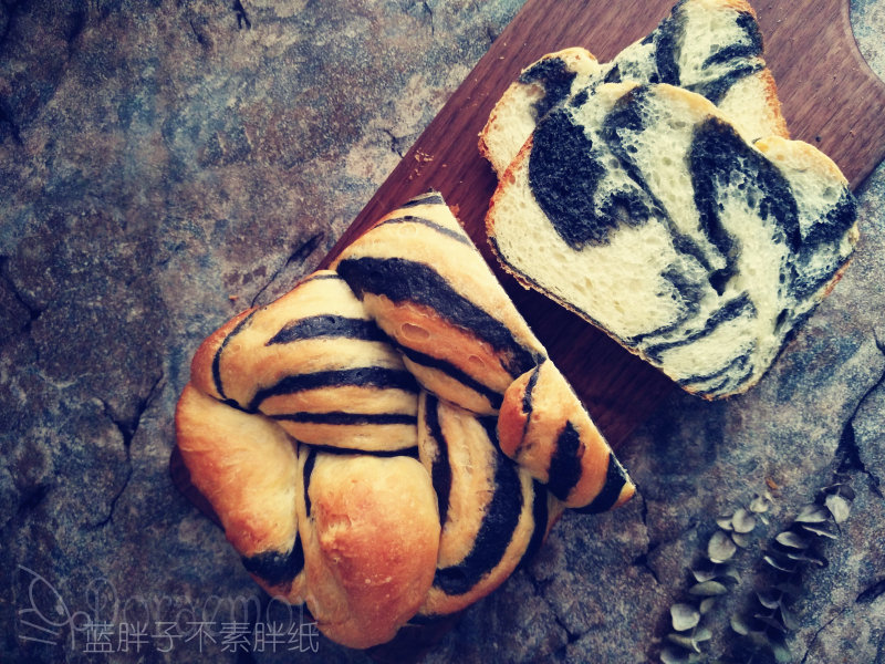 Zebra Toast (Bread Machine Version)