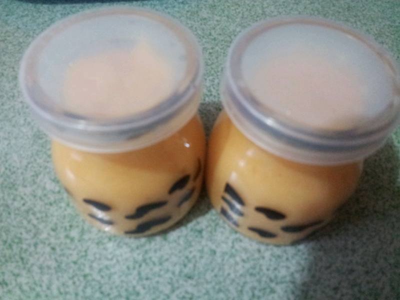 Lazy Person's Pudding Making Steps