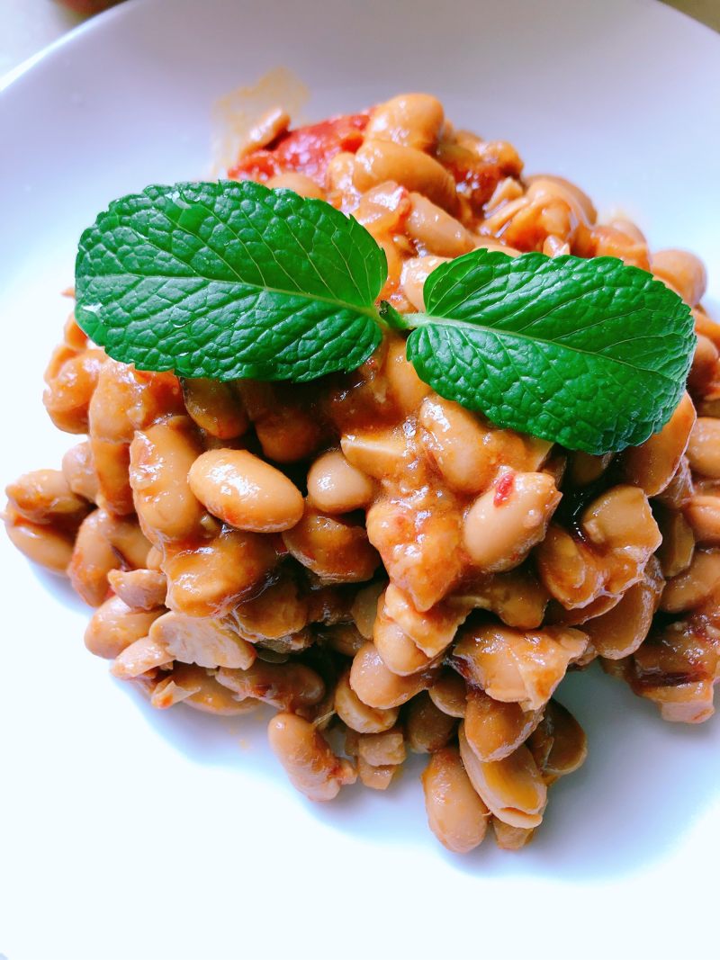 Steps for Cooking Tomato Stewed Soybeans