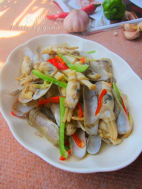 Stir-fried Clams