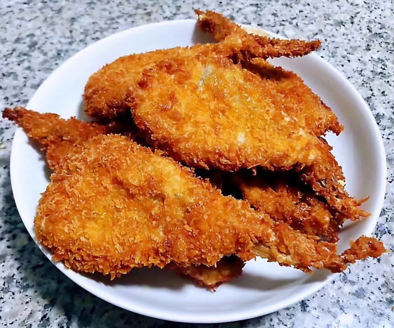 Steps for Making Crispy Butterfly Yellow Croaker