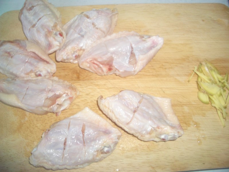 Ginger Coke Chicken Wings Cooking Steps