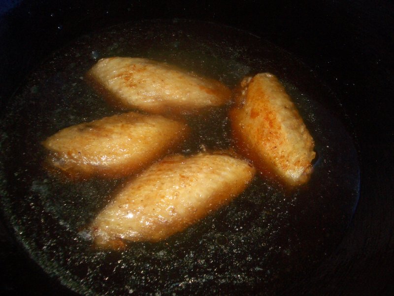 Ginger Coke Chicken Wings Cooking Steps