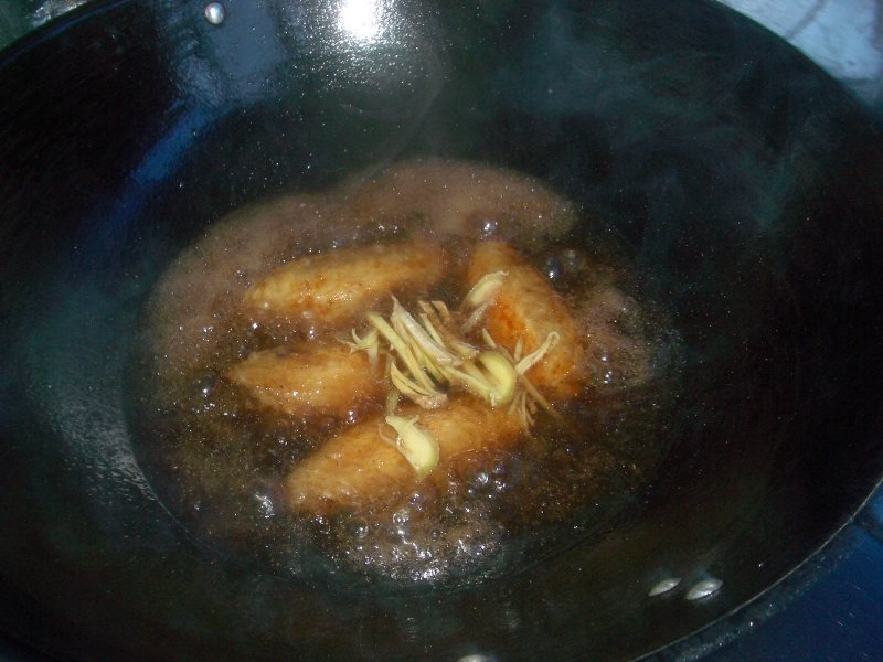 Ginger Coke Chicken Wings Cooking Steps