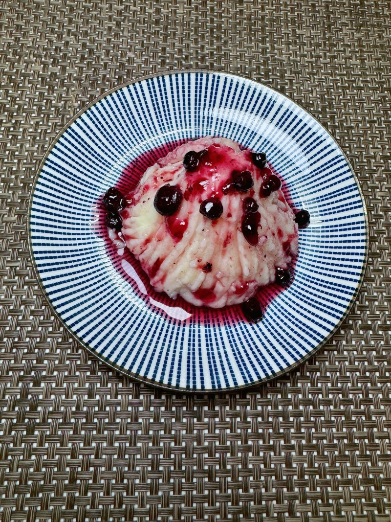 Blueberry Yam Puree