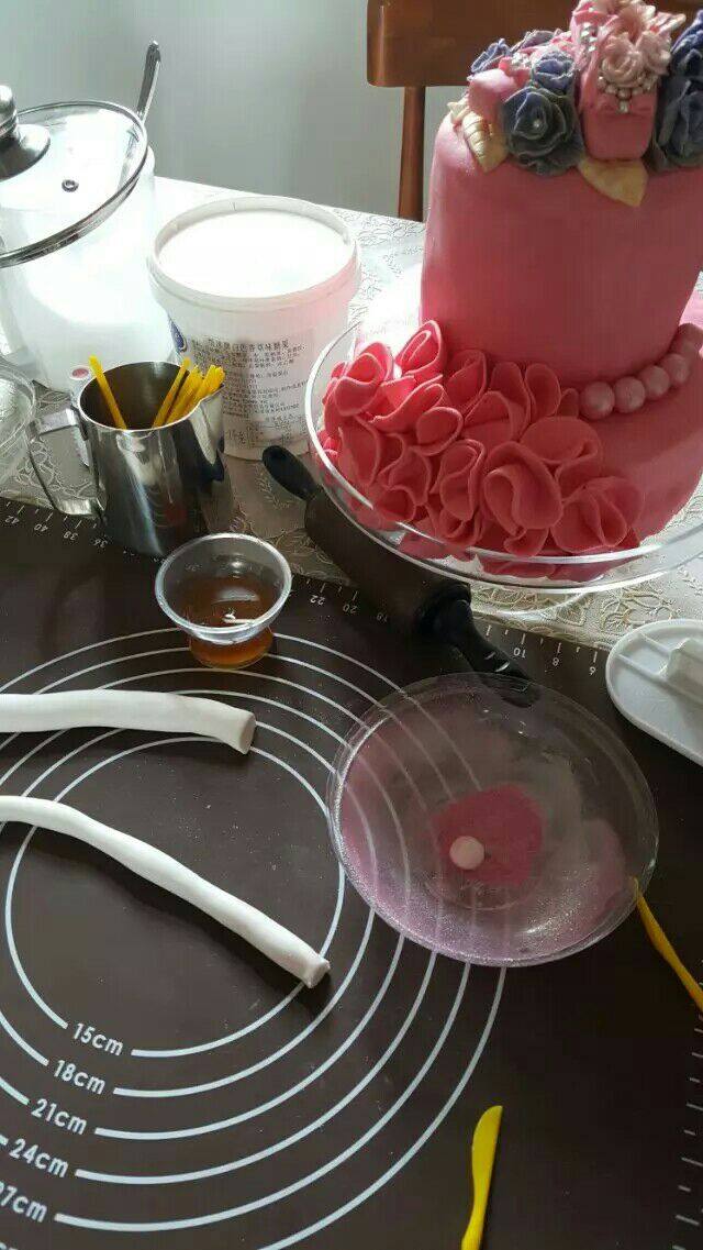 Steps for Making Fondant Cake