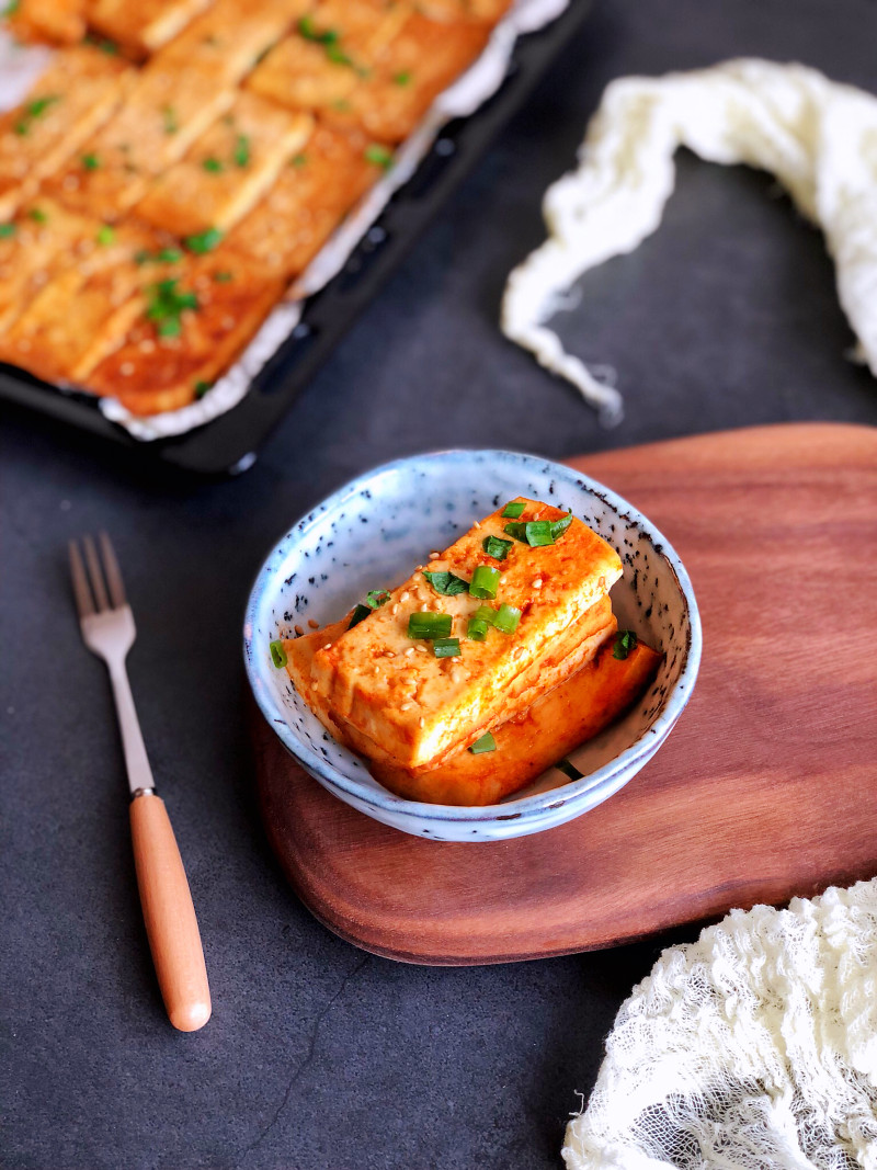 Flavored Grilled Tofu