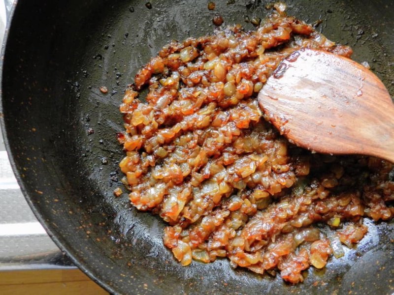 Hamburger Patty Cooking Steps