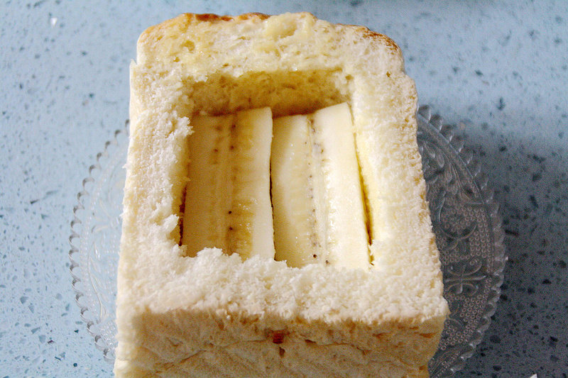 【Diamond Banana Toast Box】Cooking Steps