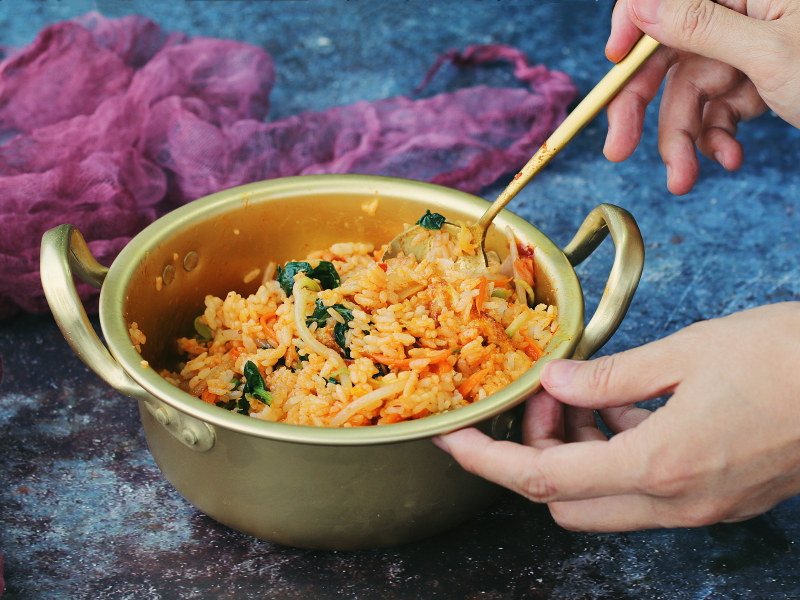 Korean Pork Belly Bibimbap