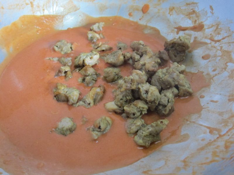 【Chicken Tikka】Cooking Steps