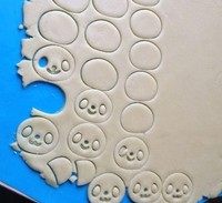 Steps to Make Panda Cookies