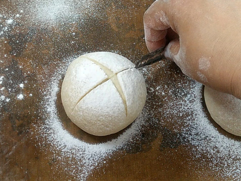 Steps for Making Oat Petal Bread