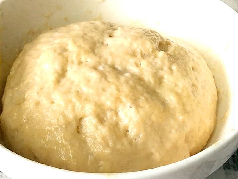 Steps for Making Oat Petal Bread