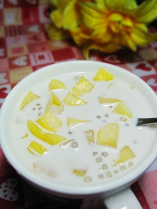 Coconut Milk Mango Sago Dessert