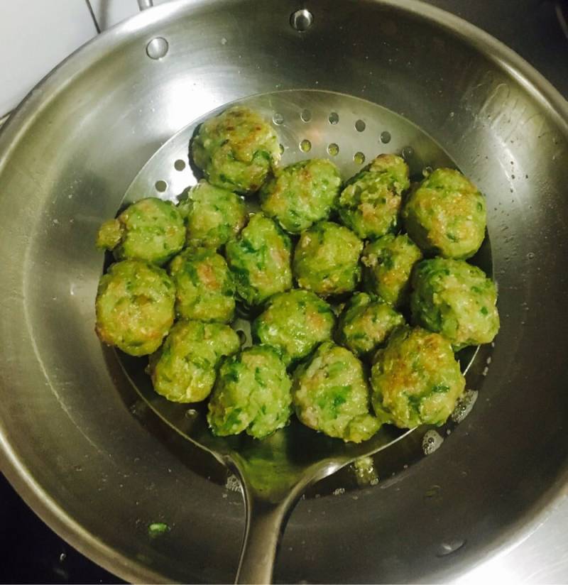 Fried Radish Shredded Meatballs Preparation Steps