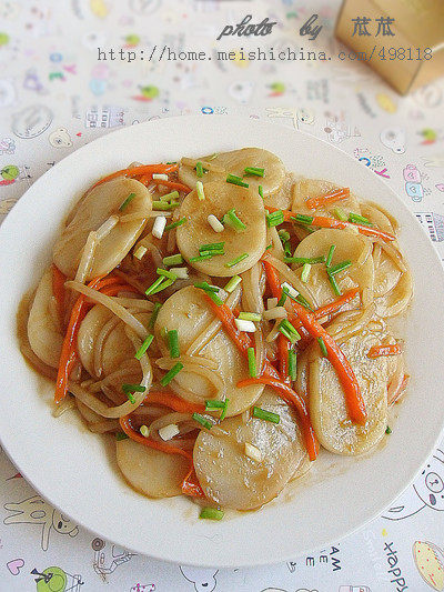 【Simple Breakfast】Stir-Fried Rice Cake