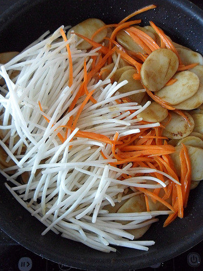 【Simple Breakfast】Stir-Fried Rice Cake Cooking Steps