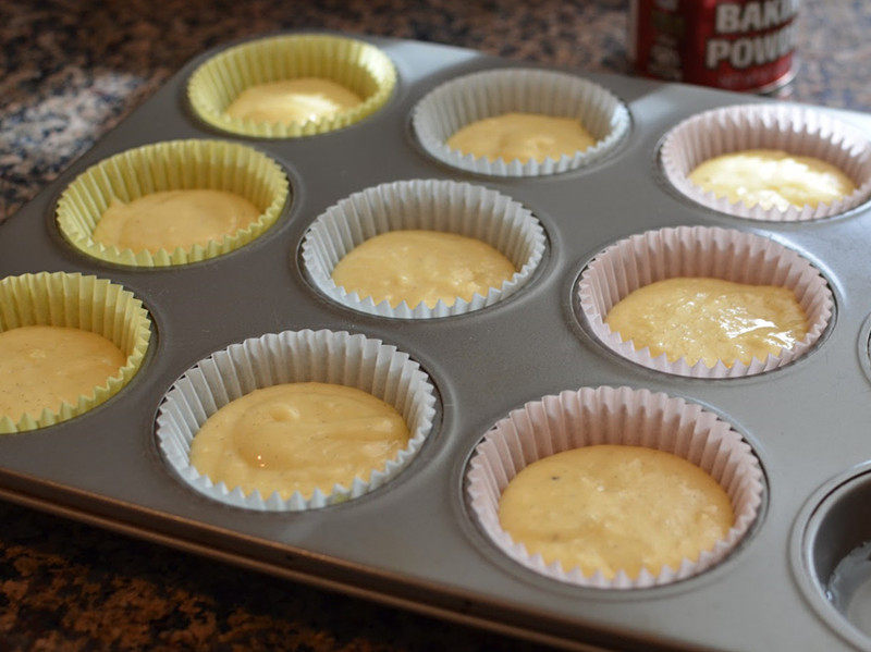 Christmas Tree Cupcake Making Steps