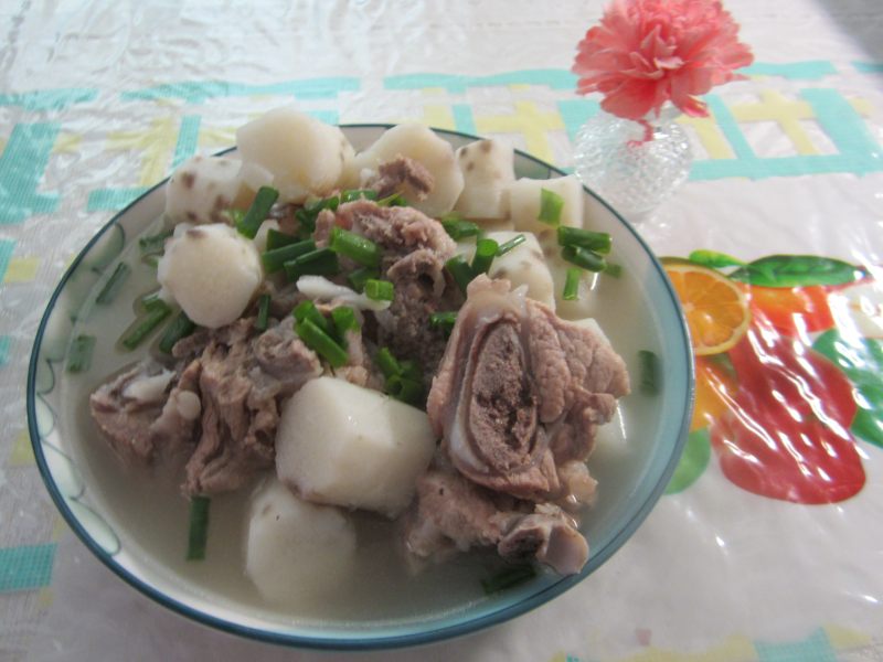 Iron Stick Yam Stew with Pork Ribs