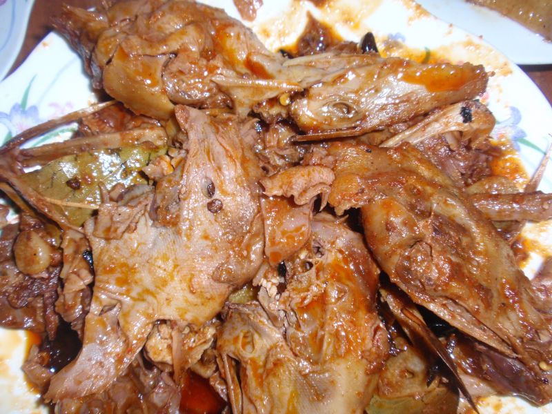 Dry Pot Spicy Duck Heads