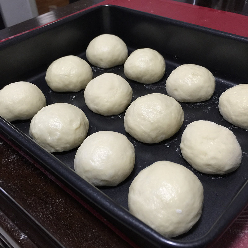 Steps for Making Honey Dinner Rolls