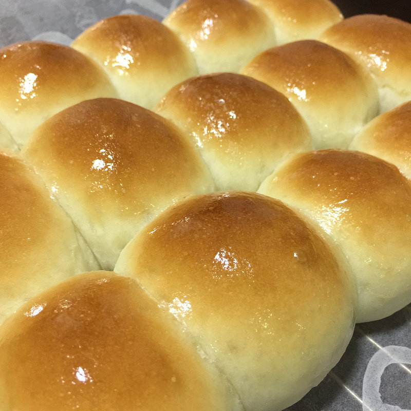 Steps for Making Honey Dinner Rolls