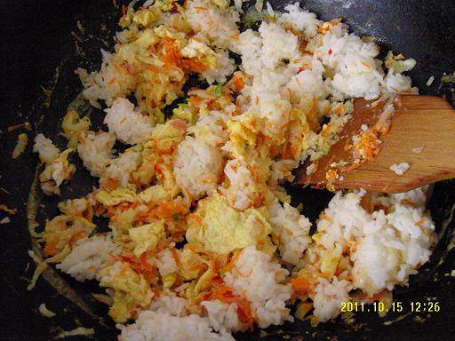 Steps to Cook Egg Fried Rice