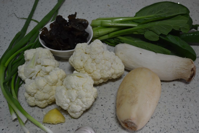 Dry Pot Vegetables Cooking Steps