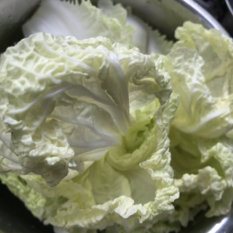 Garlic Stir-Fried Cabbage Preparation Steps