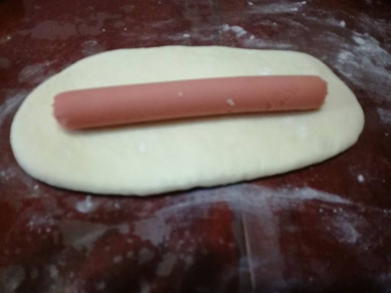 Steps to Make Big Ham Rolls