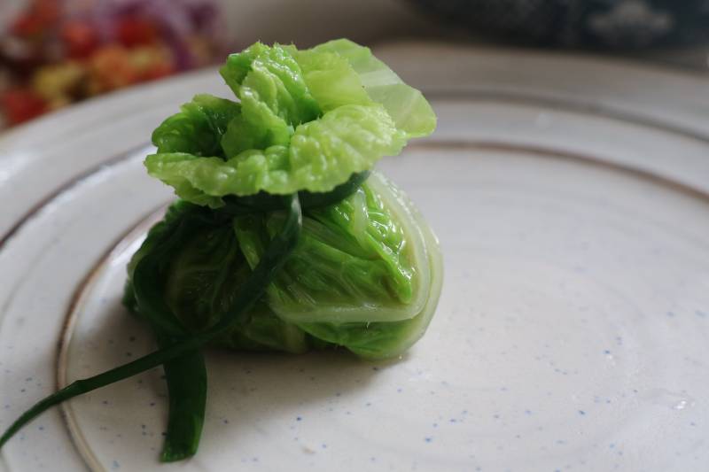 Bai Cai Fu Bag Cooking Steps