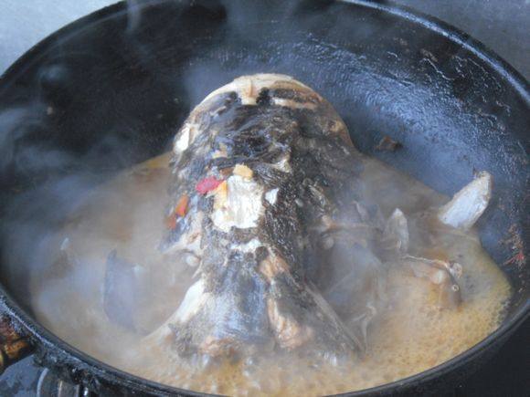 Steps for Cooking Boiled Fish Head