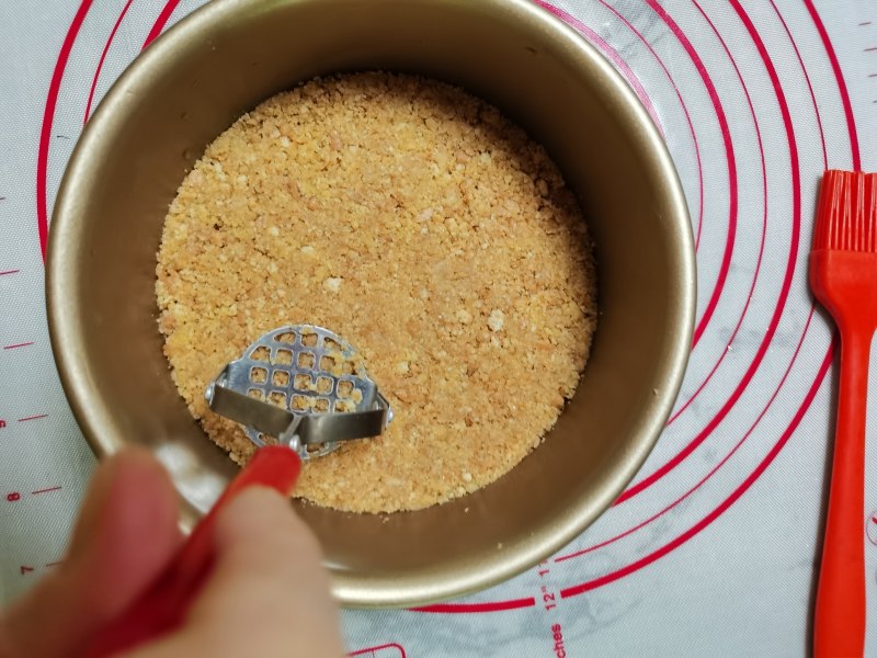 Persimmon Mousse Cake Making Steps