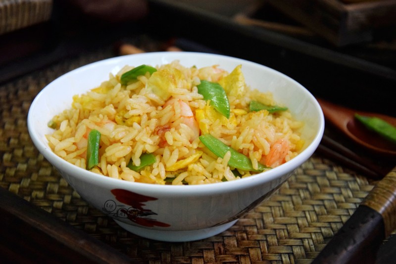 Thai-style Shrimp and Egg Fried Rice