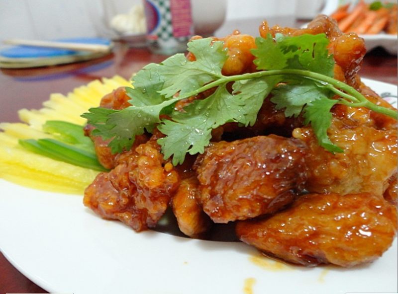 Iced Sweet and Sour Pork