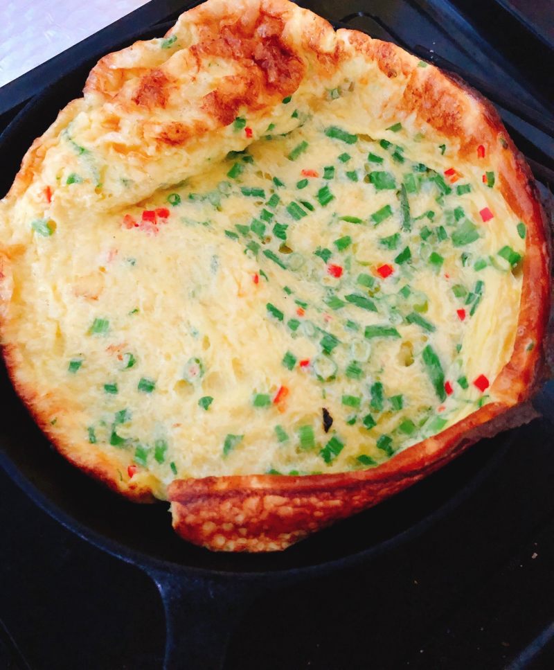 Lazy Meal - Baked Egg Pancake