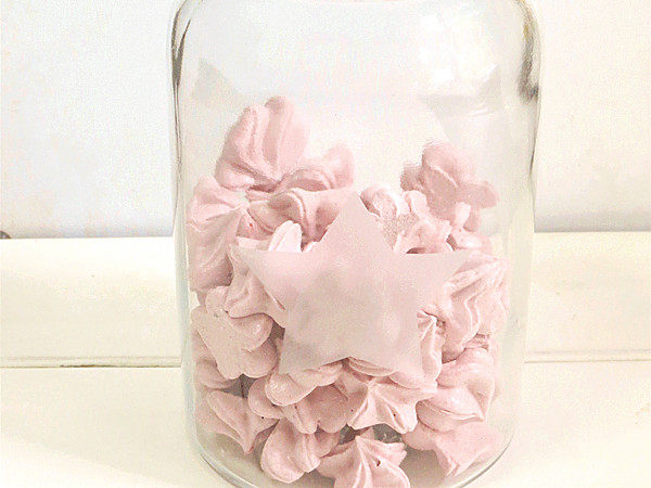 Romantic Vibes.【Cherry Blossom Meringue Cookies】Cooking Steps