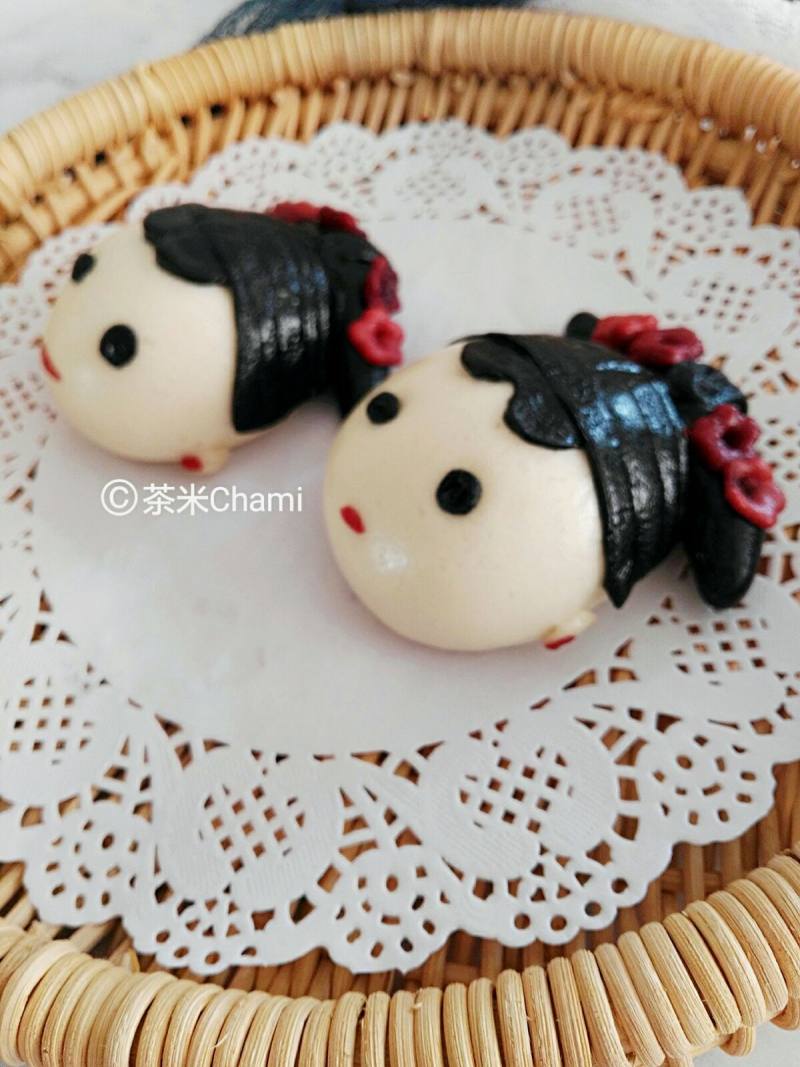 Qingchuan Doll Buns Making Steps