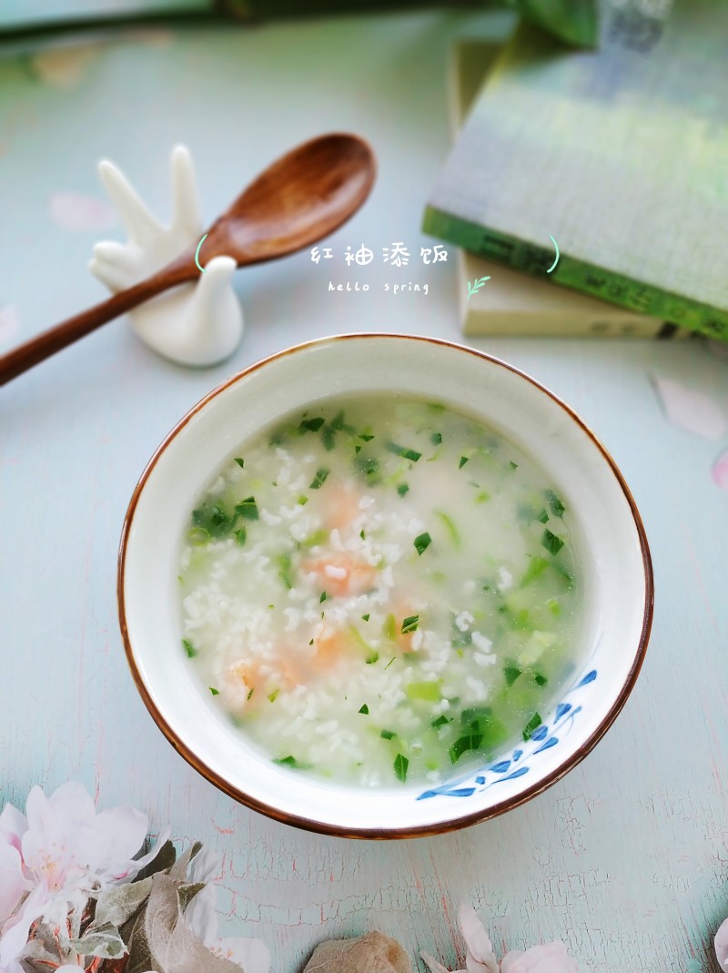 Shrimp and Vegetable Congee