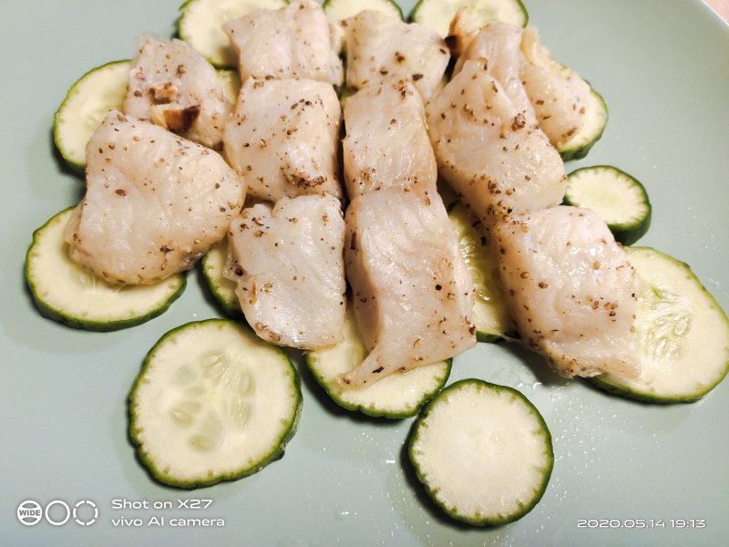 Steps to Make Cucumber and Barramundi Fish Salad