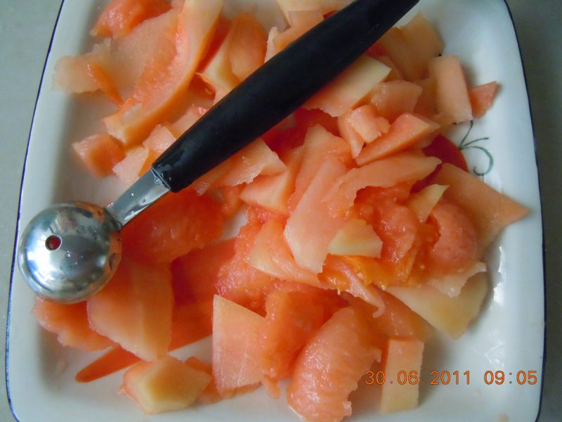 Steps to make Papaya Milk