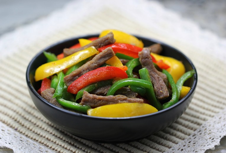 Colorful Bell Pepper Beef