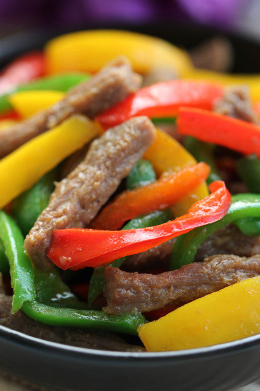 Colorful Bell Pepper Beef