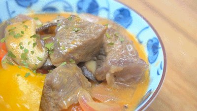 Steps for Making Sour Cream Stewed Beef