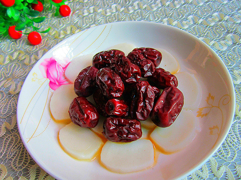 Chinese New Year Steamed Rice Cake with Rock Sugar